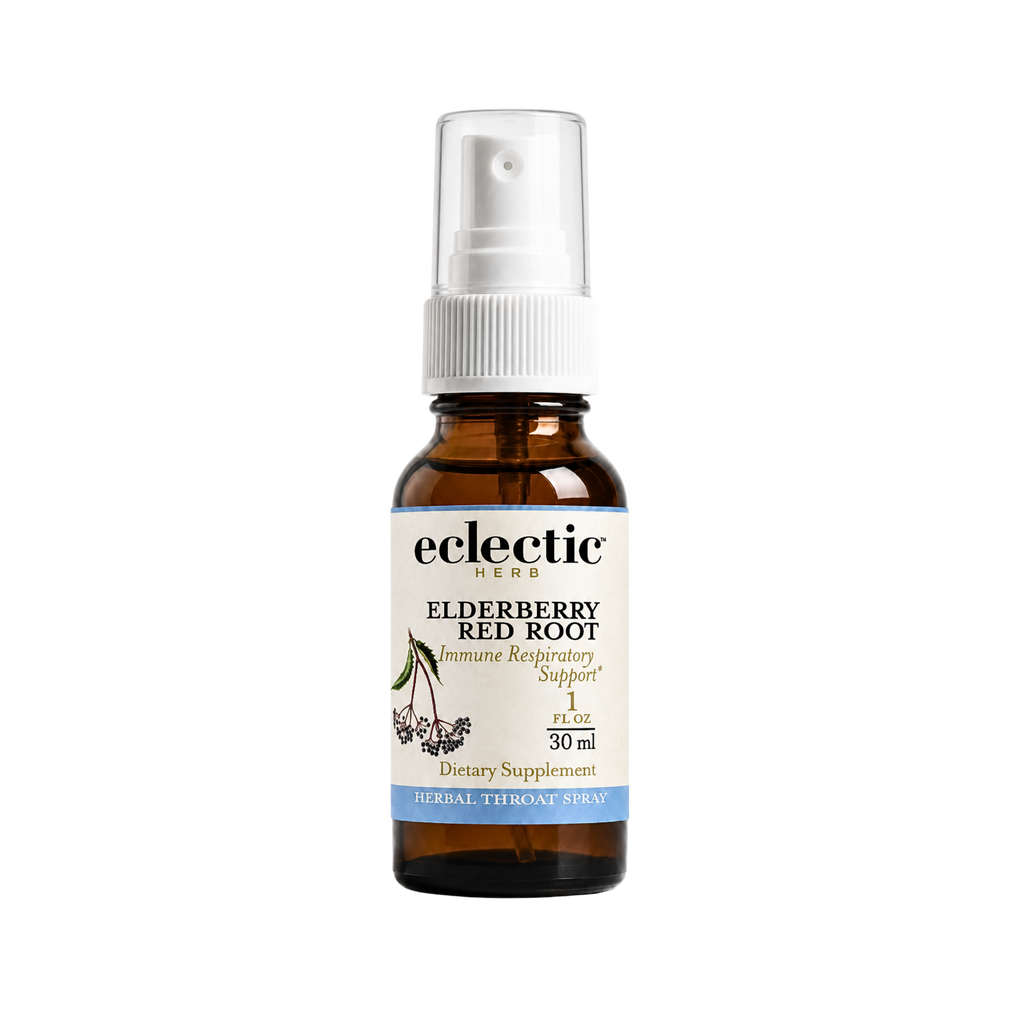 Elderberry Red Root Throat Spray - Support Respiratory Health