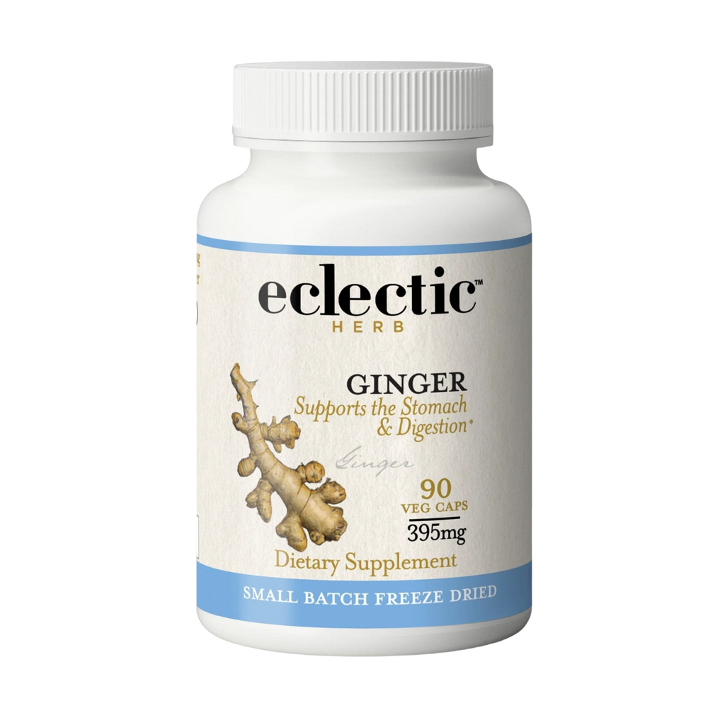 ECOST Rich Herb Ginger Herbal【ハーブティー】 Ginger Capsules | Digestion Support, Natural Motion Sickness