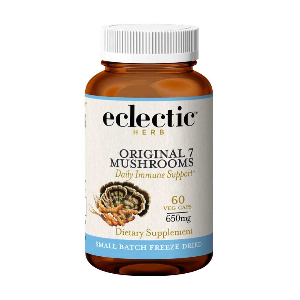 Original 7 Mushroom Capsules | Organic Immune Health Supporting