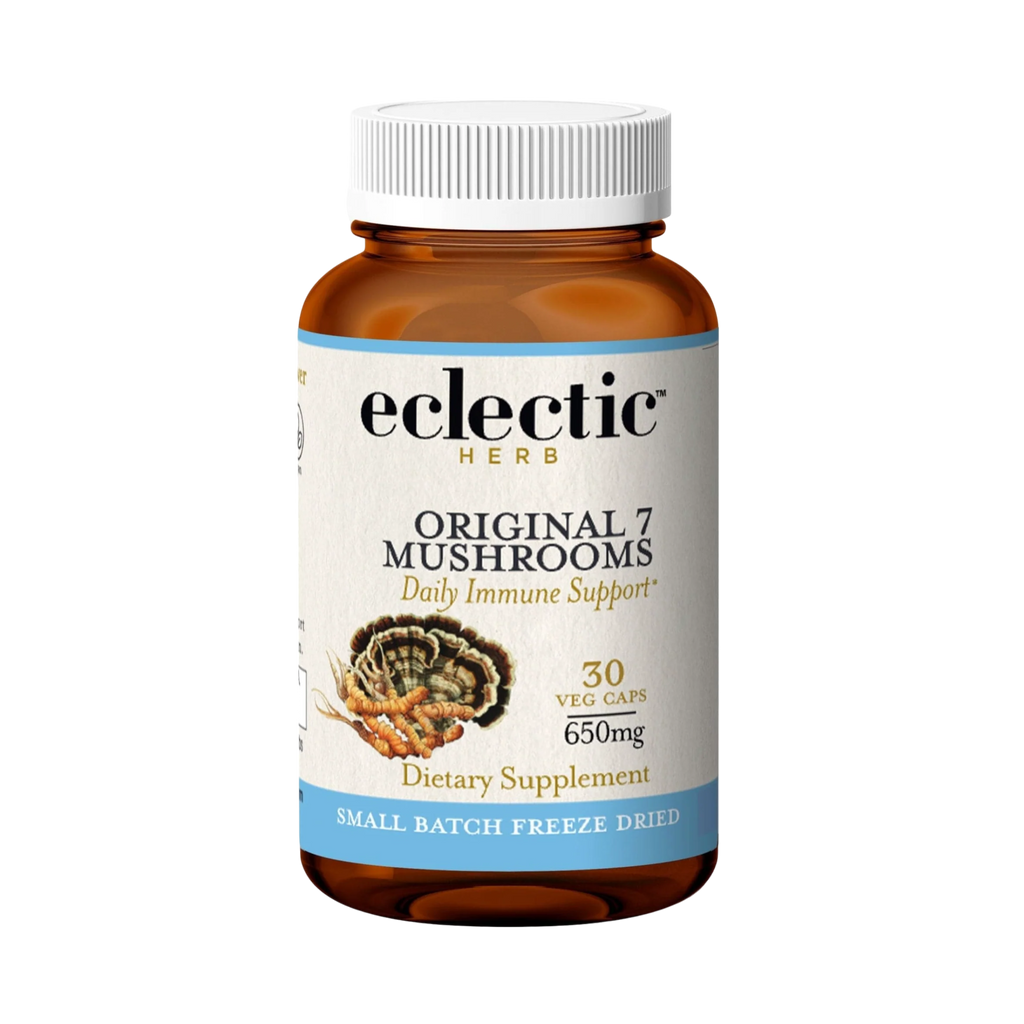 Original 7 Mushroom Capsules | Organic Immune Health Supporting