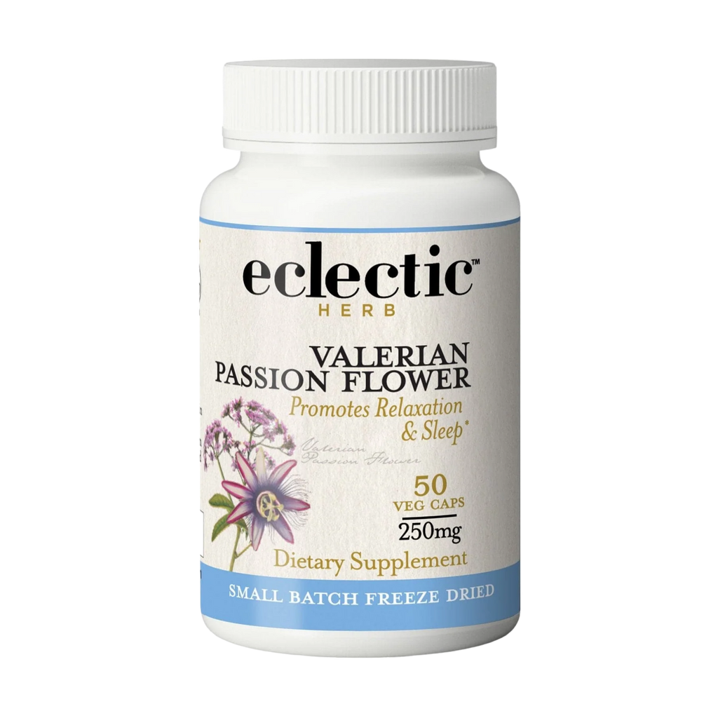 Valerian Passionflower Capsules | for Relaxation, Calm & Sleep