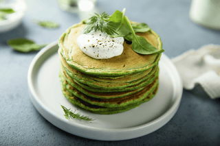 Healthy Spinach Pancakes