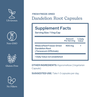 Dandelion Root Capsules