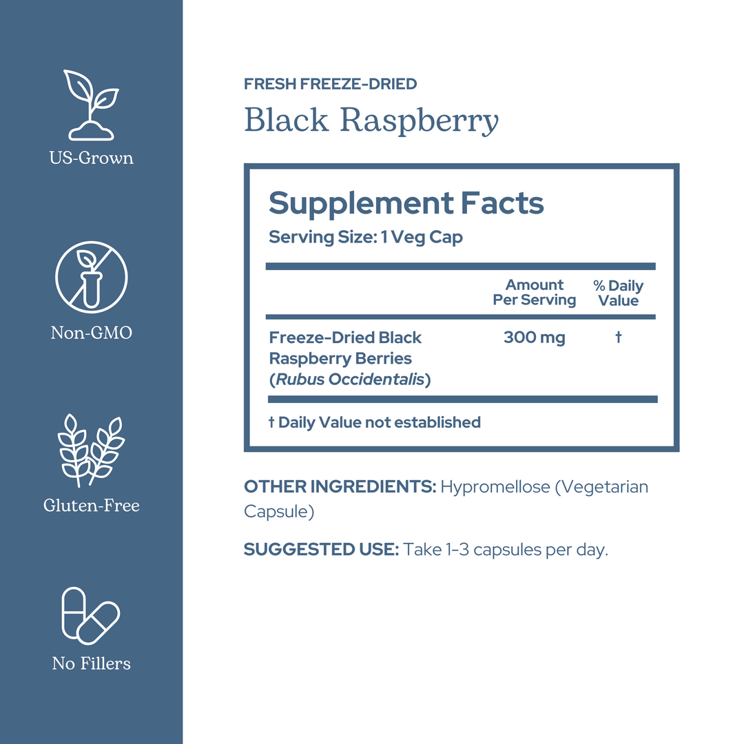 Black Raspberry Capsules