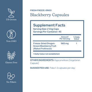Blackberry Capsules