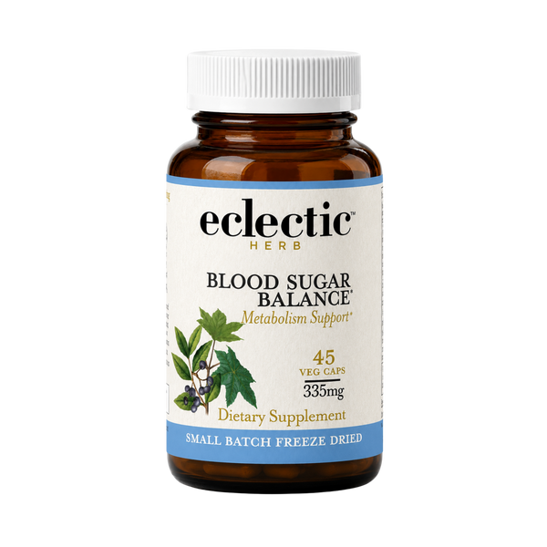 Blood Sugar Balance Capsules with natural botanicals for healthy glucose metabolism and metabolic support