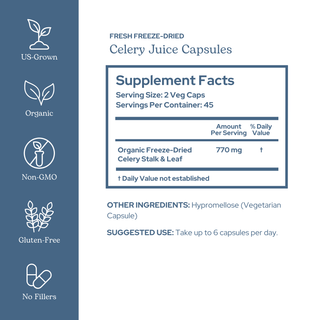 Celery Juice Capsules