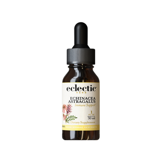 Bottle of Echinacea Astragalus Kids immune support drops with organic herbs and natural ingredients