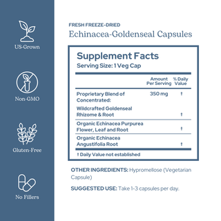 Echinacea-Goldenseal Capsules
