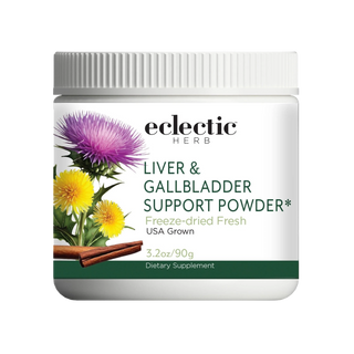 Liver and gallbladder support powder with milk thistle, beet, dandelion, turmeric, nettle, cinnamon, and burdock