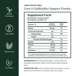 Liver and Gallbladder Support Powder
