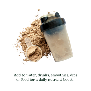 Liver and gallbladder support powder with milk thistle, beet, dandelion, turmeric, and burdock for natural detox and digestive health