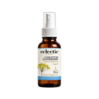 Lomatium Elderberry Throat Spray