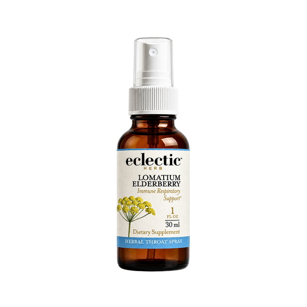 Lomatium Elderberry Throat Spray
