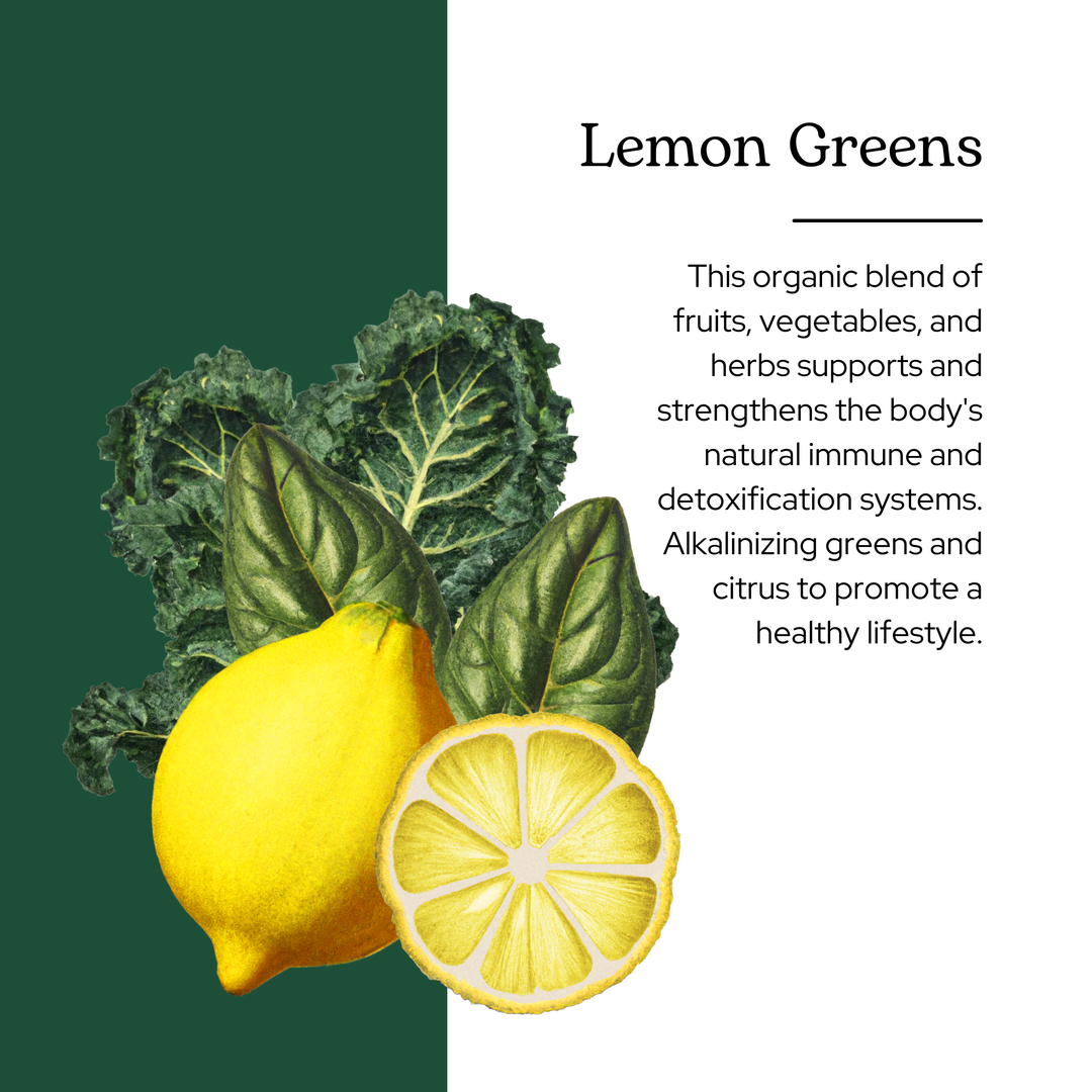 Lemon Greens Powder