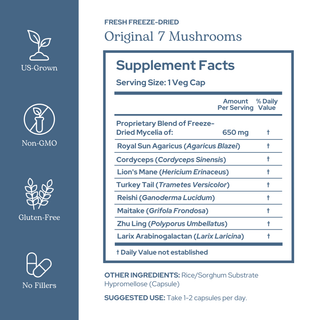 Original 7 Mushroom Capsules