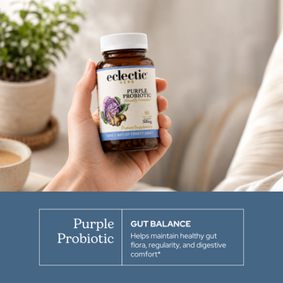Purple Probiotic Capsules