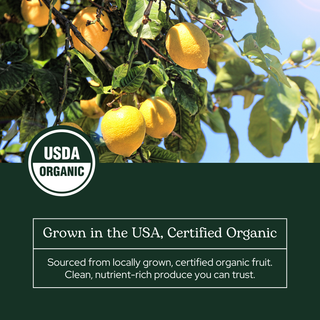 Quercetin flavonoid complex powder made from organic freeze-dried grapes, apples, lemon, parsley, kale, and alfalfa for antioxidant and immune support