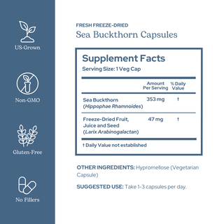 Sea Buckthorn Capsules