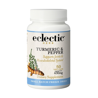 Eclectic Herb Turmeric & Pepper, 50 Capsules