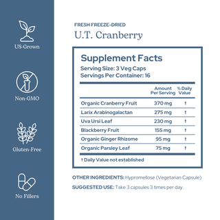 U.T. Cranberry Capsules