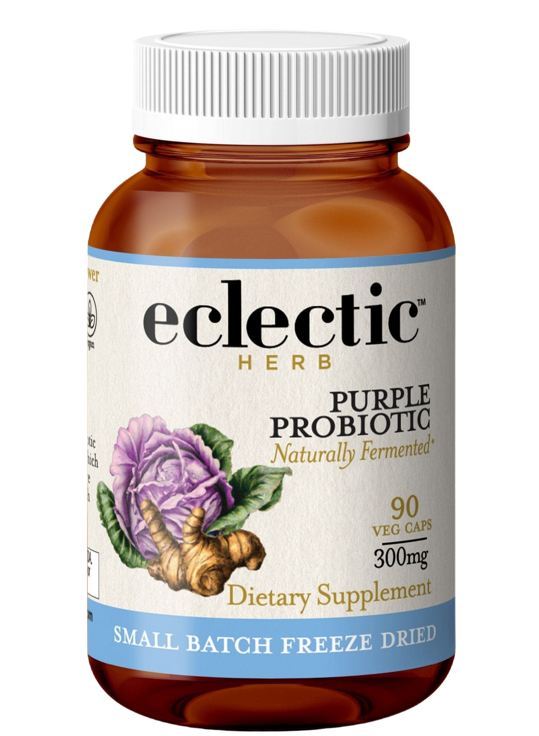 Purple Probiotic Capsules