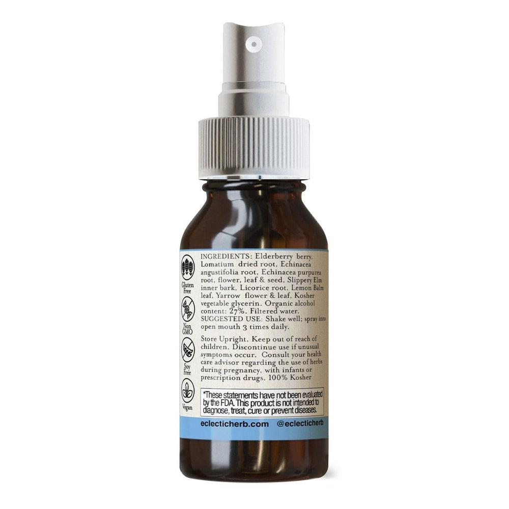 Lomatium Elderberry Throat Spray - eclecticherb