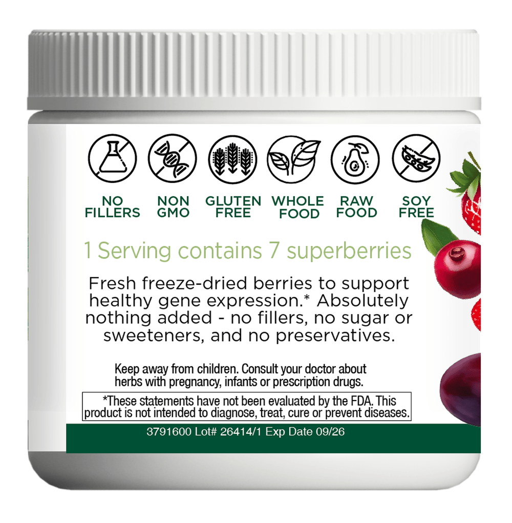 Nutrigenomic Superberry Powder - eclecticherb